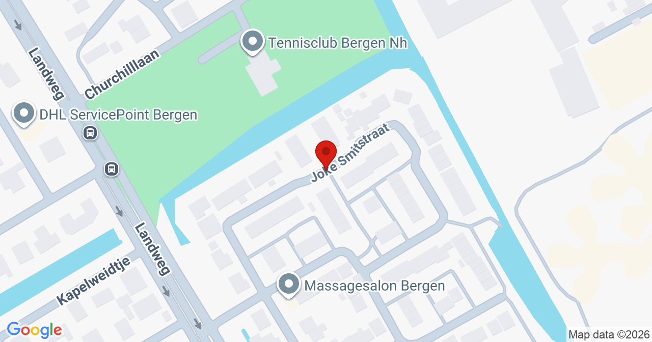 Kaart van het incident in Bergen NH met de aanrijroutes van de gealarmeerde eenheden