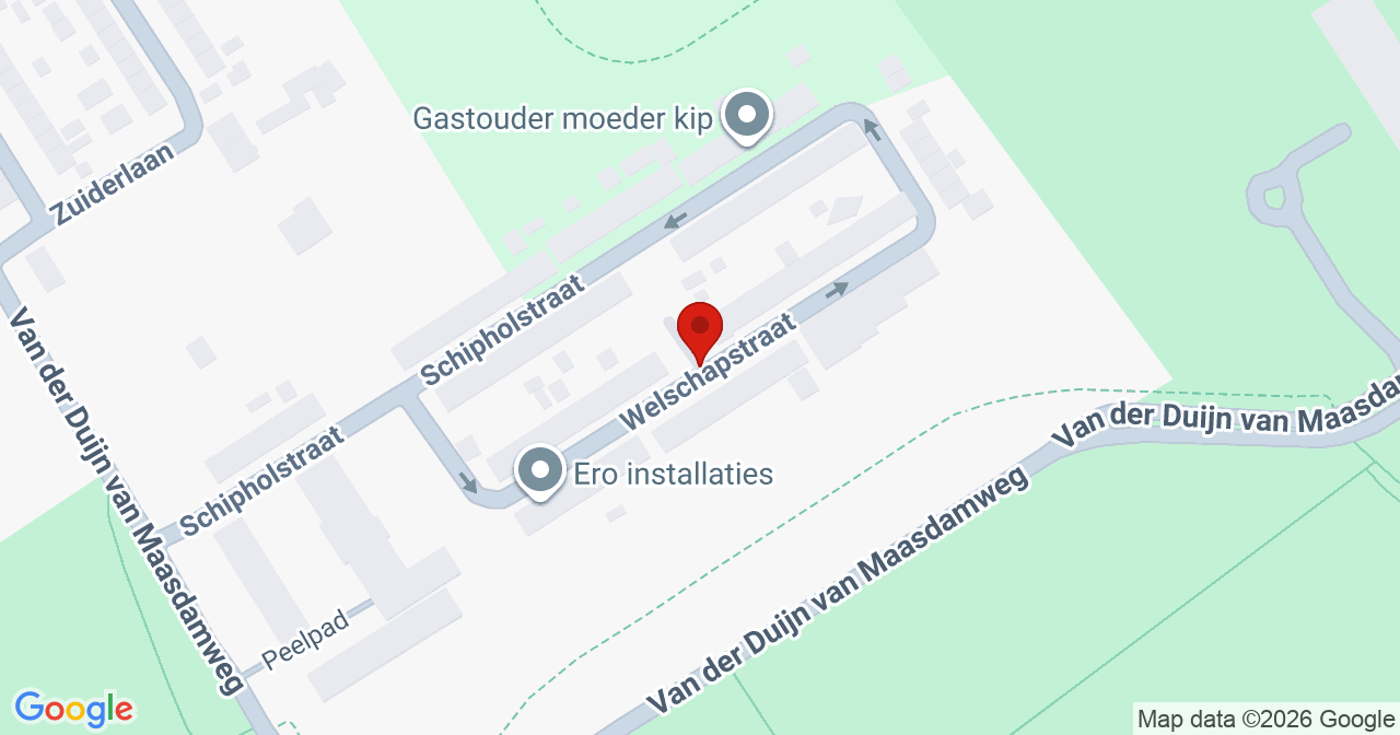 Kaart van het incident in Rotterdam met de aanrijroutes van de gealarmeerde eenheden
