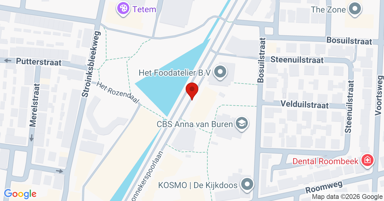 Kaart van het incident in Enschede met de aanrijroutes van de gealarmeerde eenheden