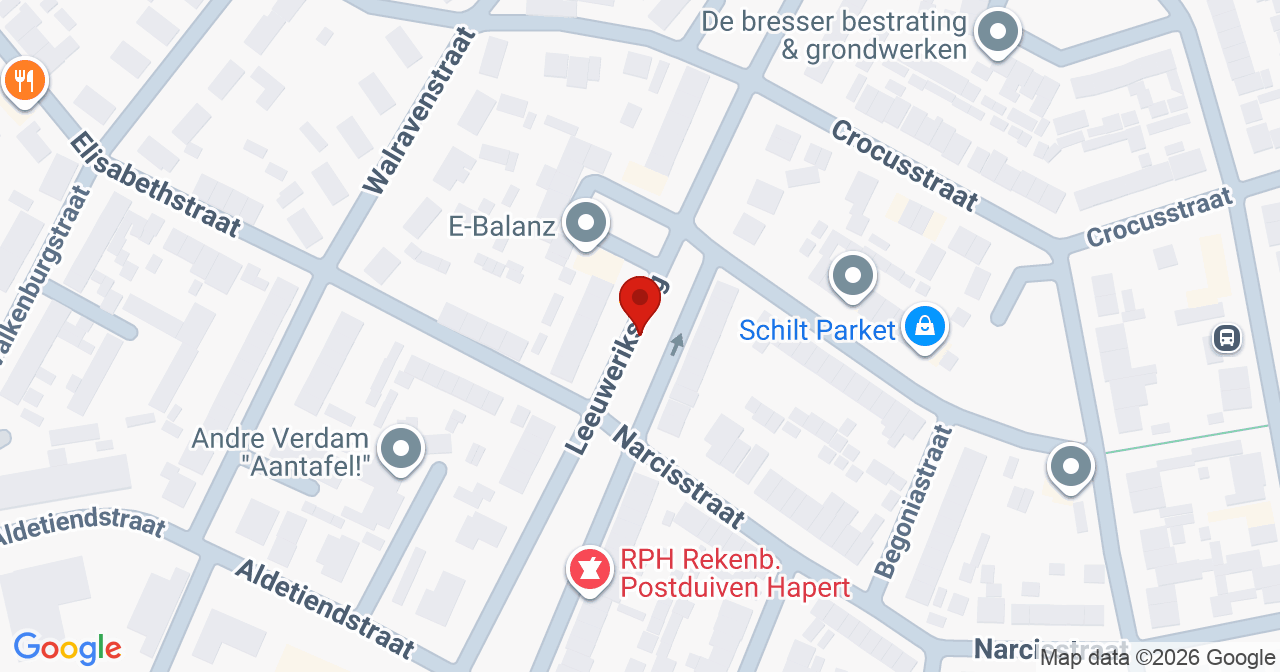 Kaart van het incident in Uden met de aanrijroutes van de gealarmeerde eenheden