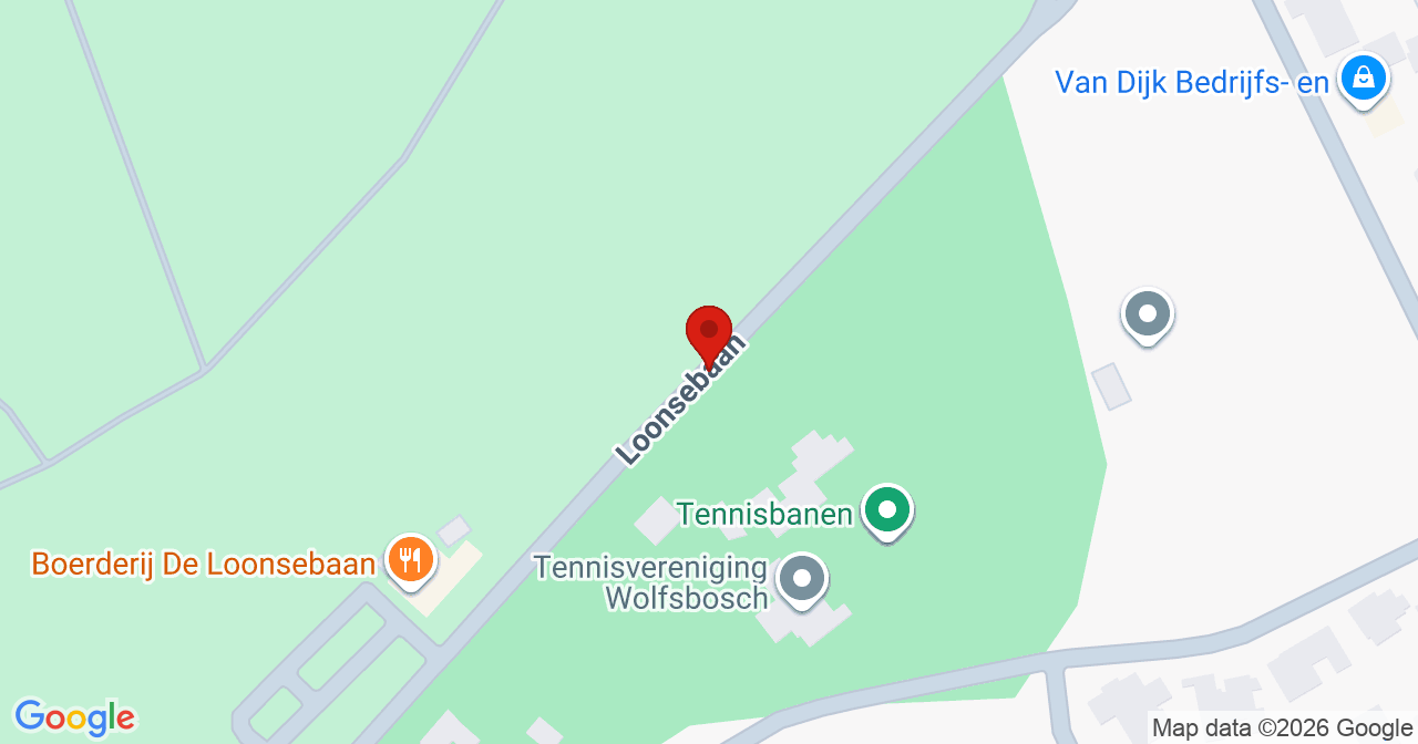 Kaart van het incident in Vught met de aanrijroutes van de gealarmeerde eenheden