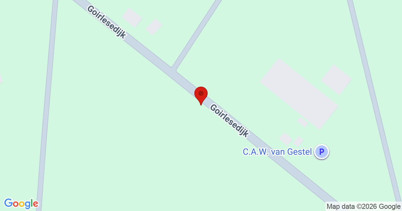 Kaart van het incident in Hilvarenbeek met de aanrijroutes van de gealarmeerde eenheden