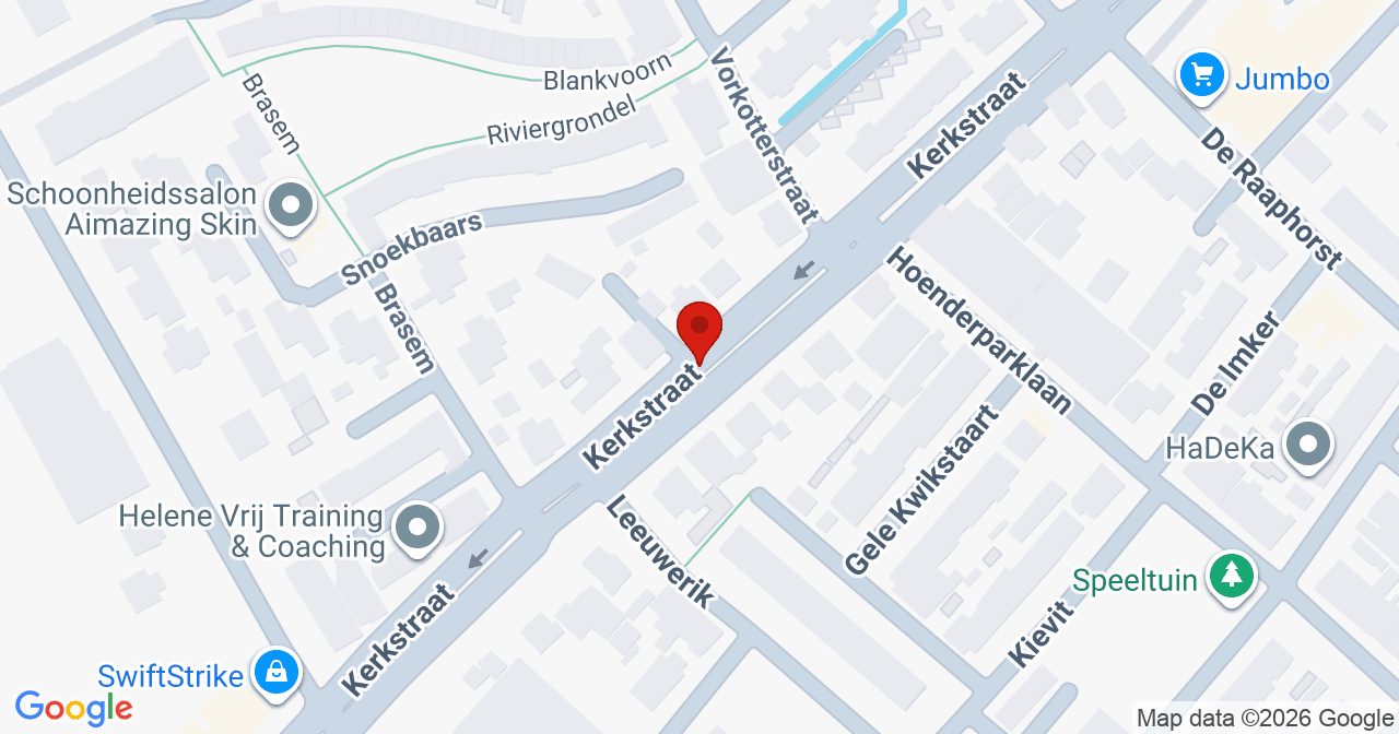 Kaart van het incident in Kwintsheul met de aanrijroutes van de gealarmeerde eenheden