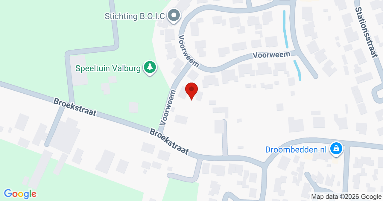 Kaart van het incident in Valburg met de aanrijroutes van de gealarmeerde eenheden