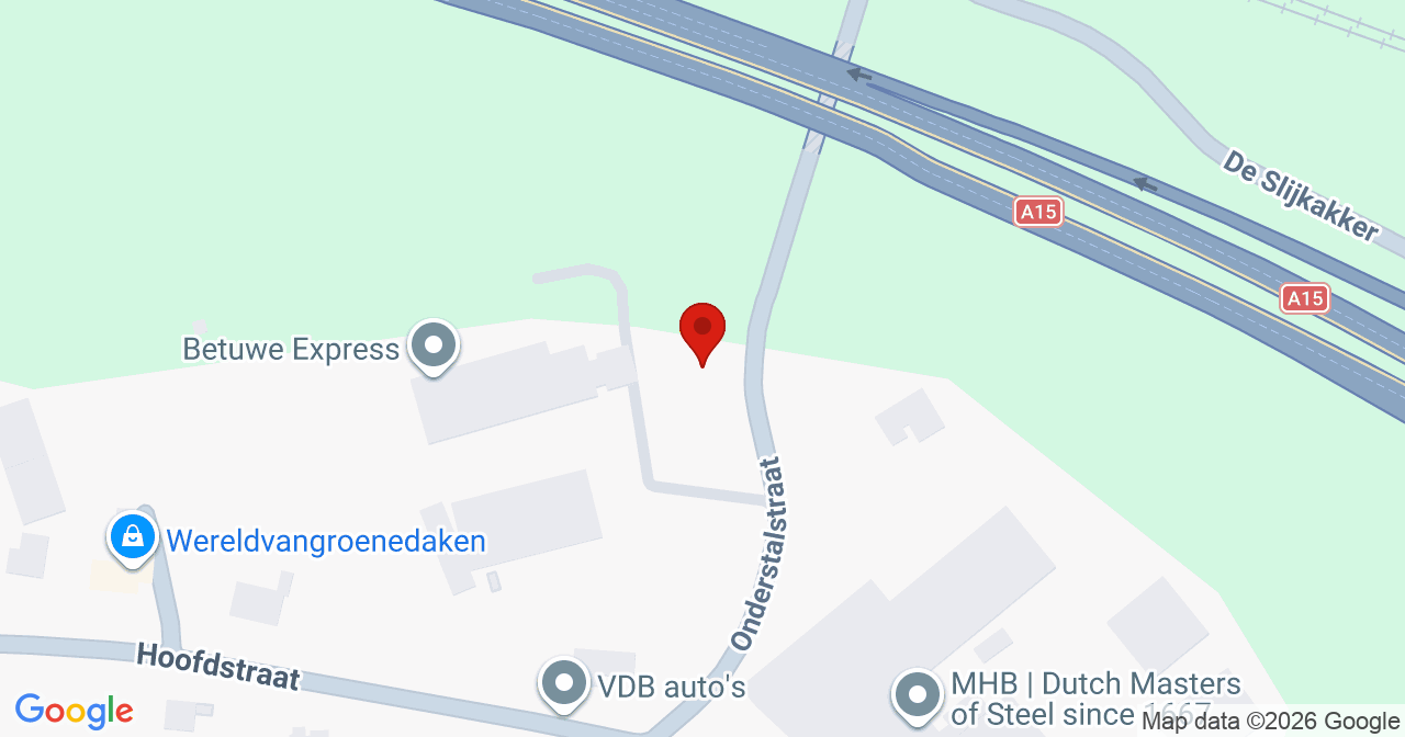 Kaart van het incident in Herveld met de aanrijroutes van de gealarmeerde eenheden