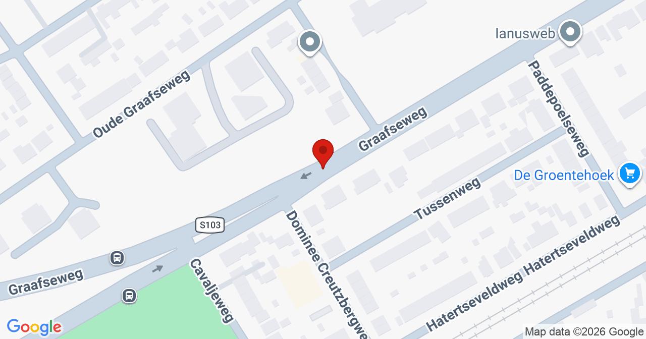 Kaart van het incident in Nijmegen met de aanrijroutes van de gealarmeerde eenheden