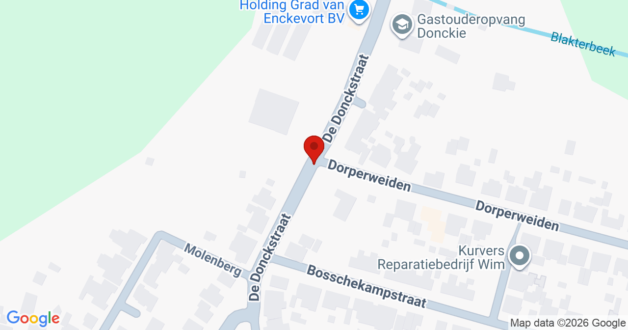 Kaart van het incident in Sevenum met de aanrijroutes van de gealarmeerde eenheden