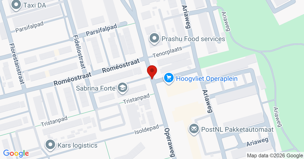 Kaart van het incident in Amersfoort met de aanrijroutes van de gealarmeerde eenheden