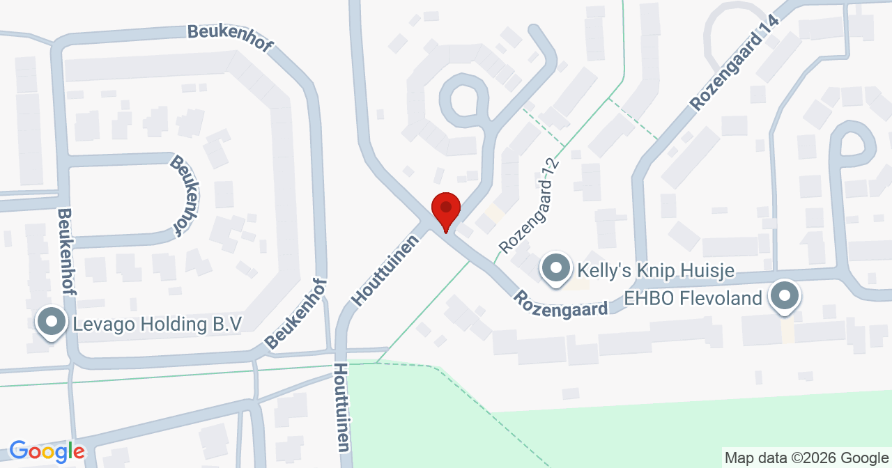 Kaart van het incident in Lelystad met de aanrijroutes van de gealarmeerde eenheden