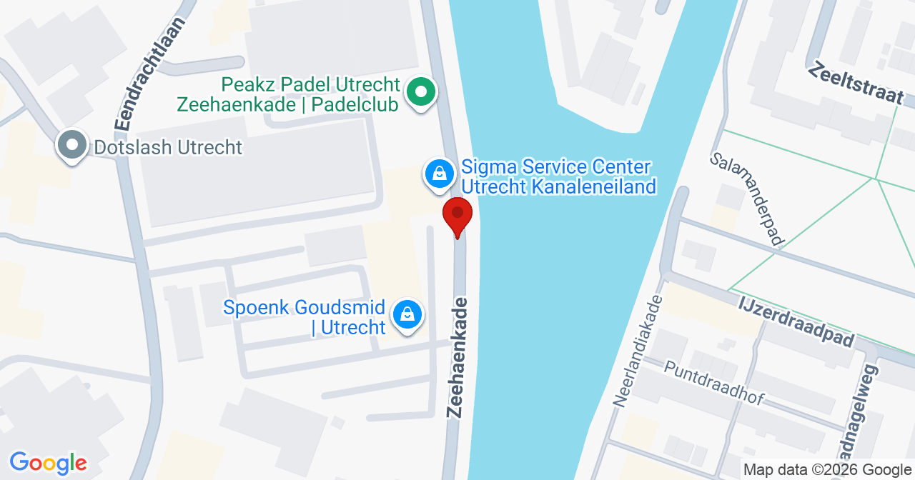 Kaart van het incident in Utrecht met de aanrijroutes van de gealarmeerde eenheden
