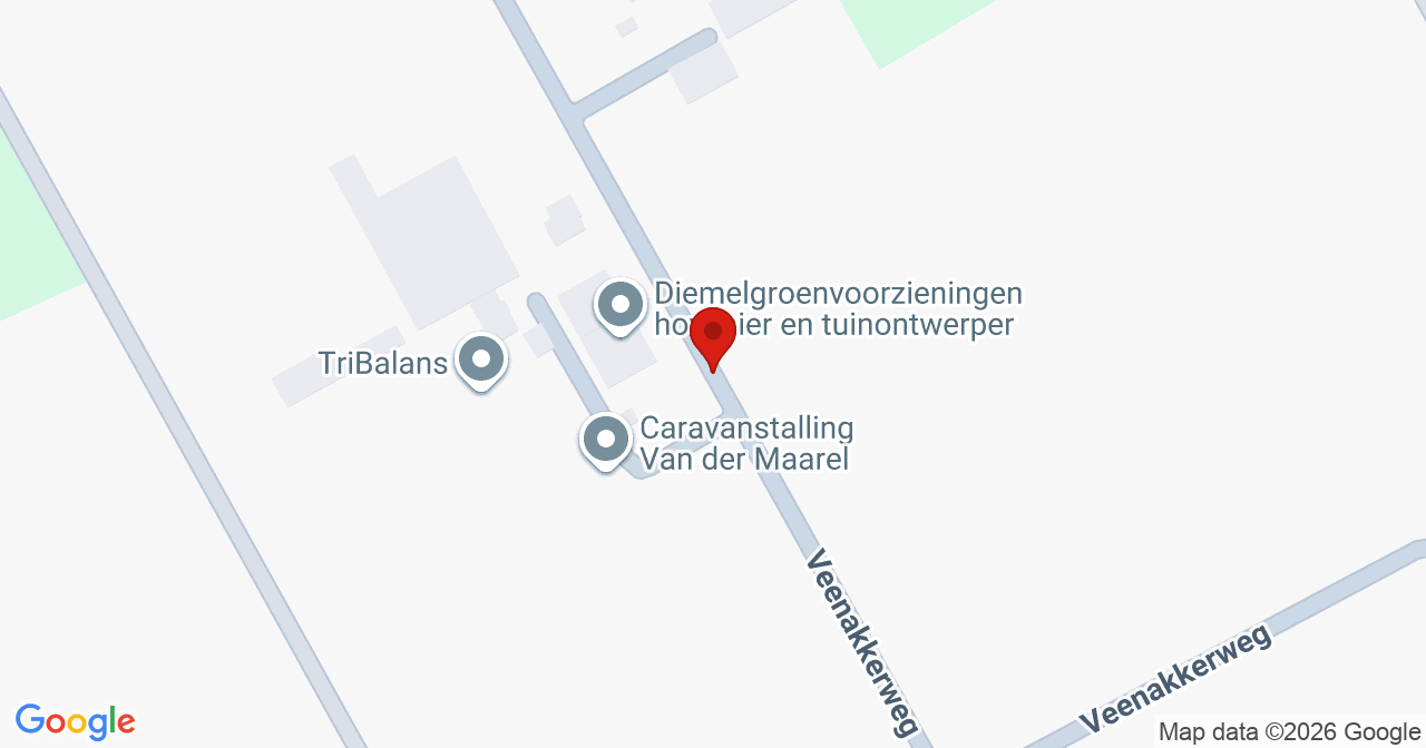 Kaart van het incident in Den Hoorn met de aanrijroutes van de gealarmeerde eenheden