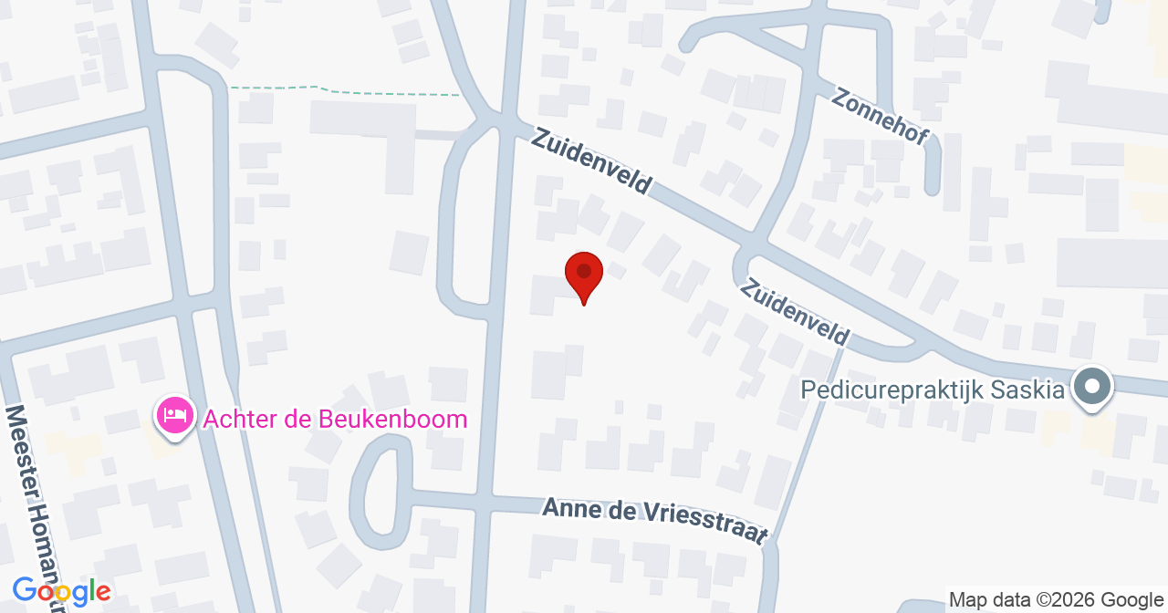 Kaart van het incident in Roden met de aanrijroutes van de gealarmeerde eenheden