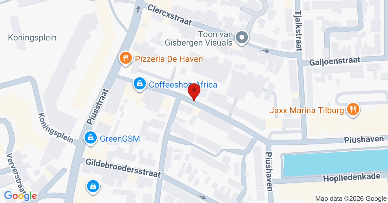Kaart van het incident in Tilburg met de aanrijroutes van de gealarmeerde eenheden