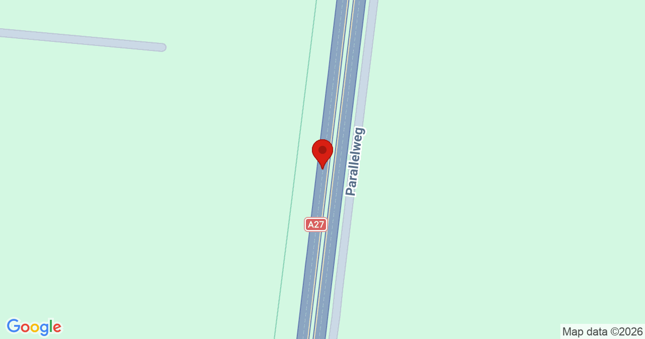 Kaart van het incident in Nieuwendijk met de aanrijroutes van de gealarmeerde eenheden
