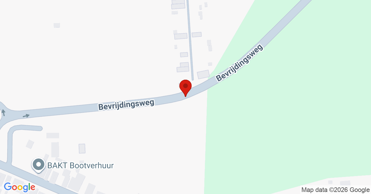 Kaart van het incident in Sprang-Capelle met de aanrijroutes van de gealarmeerde eenheden