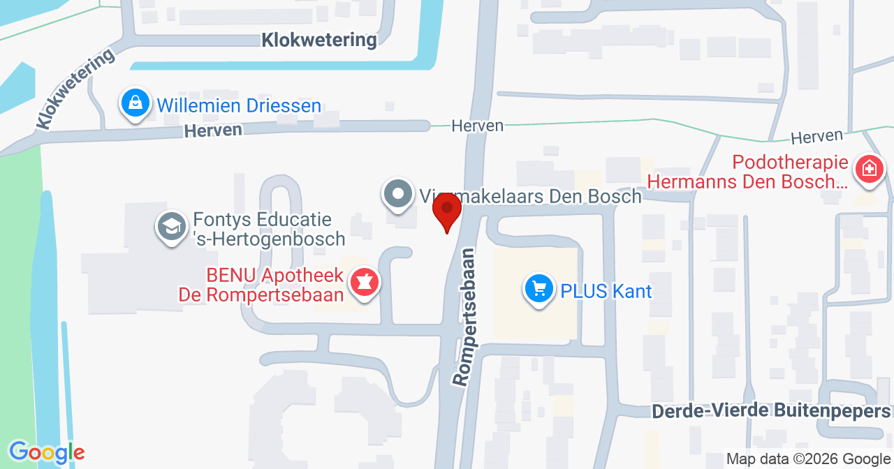 Kaart van het incident in 's-Hertogenbosch met de aanrijroutes van de gealarmeerde eenheden
