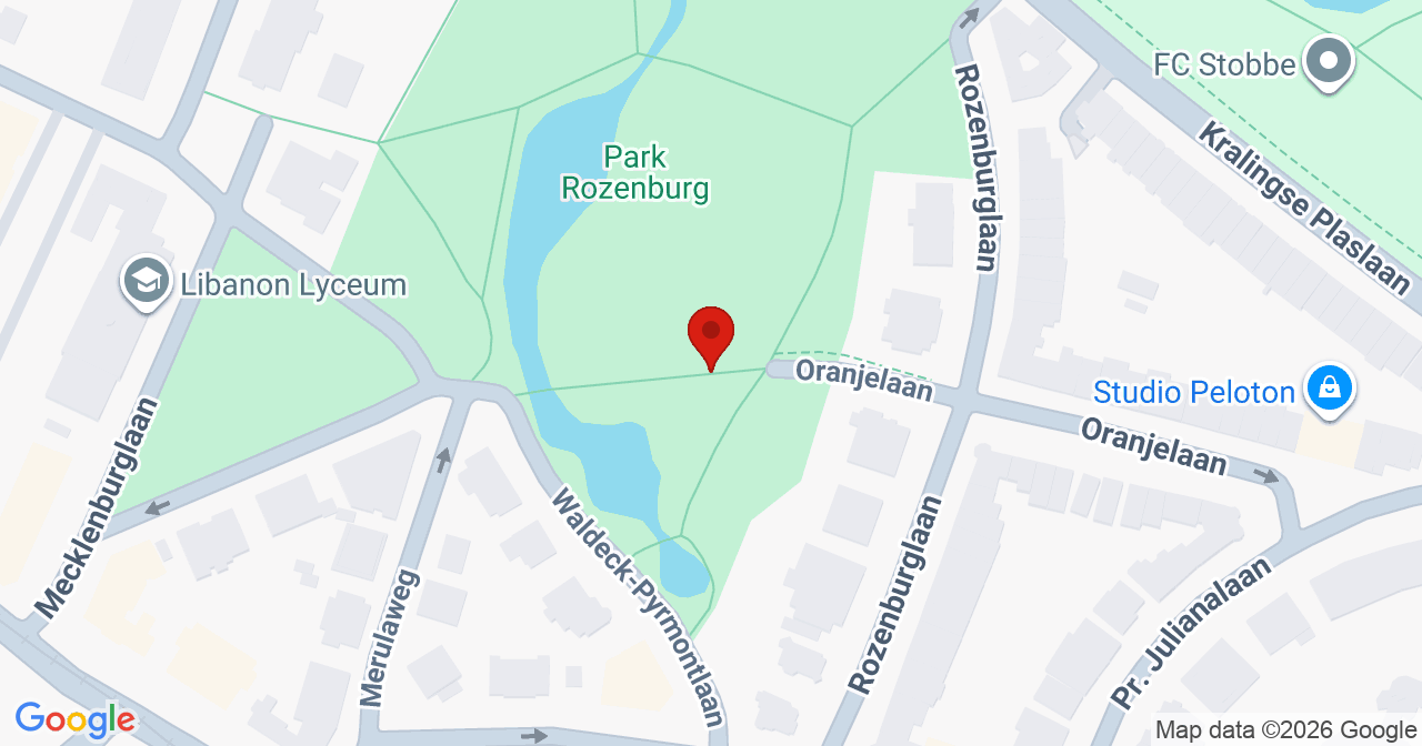 Kaart van het incident in Rotterdam met de aanrijroutes van de gealarmeerde eenheden