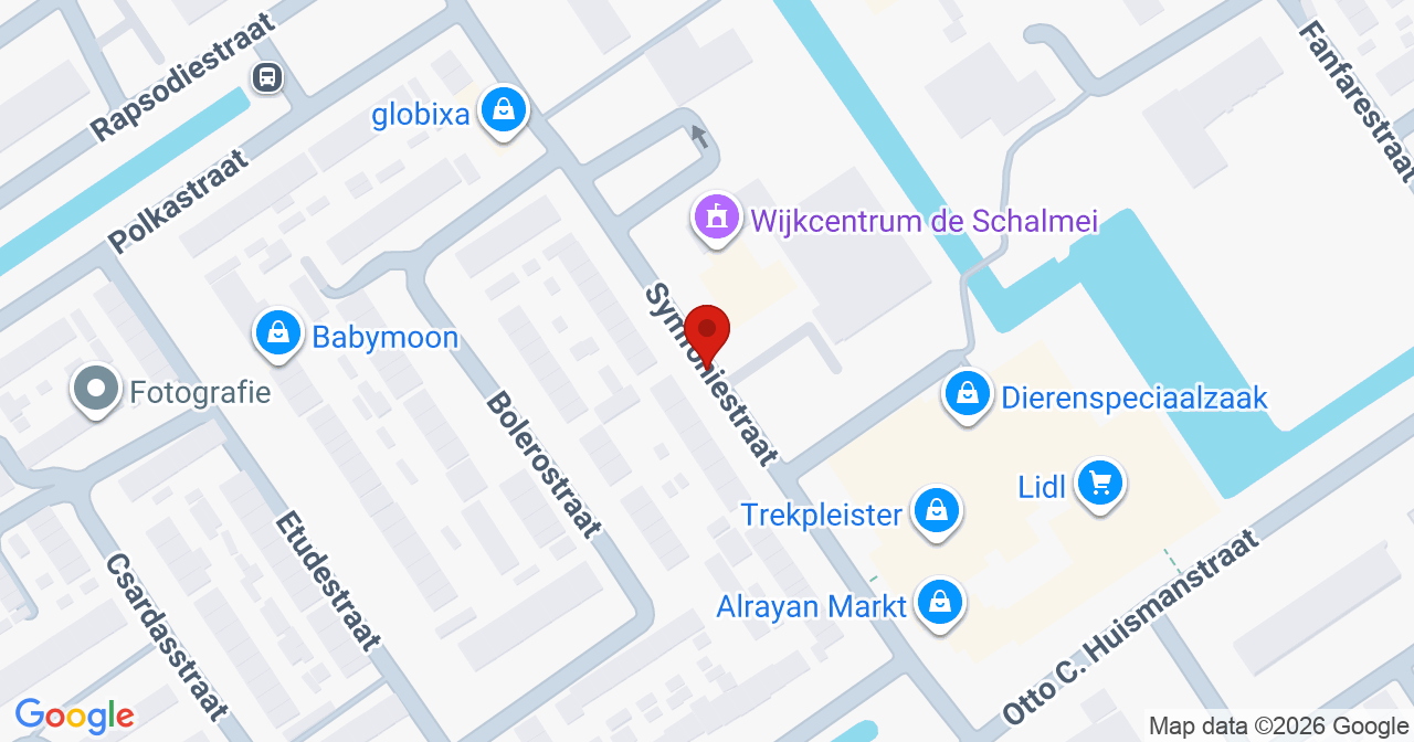 Kaart van het incident in Nijmegen met de aanrijroutes van de gealarmeerde eenheden