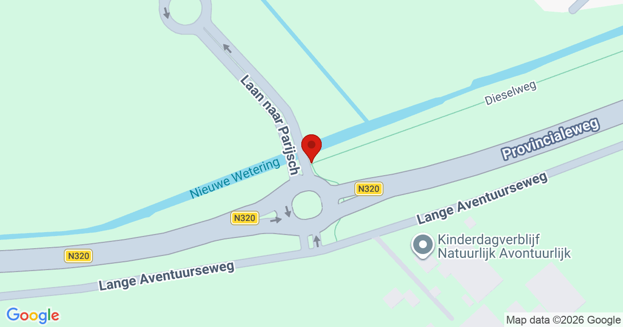 Kaart van het incident in Culemborg met de aanrijroutes van de gealarmeerde eenheden