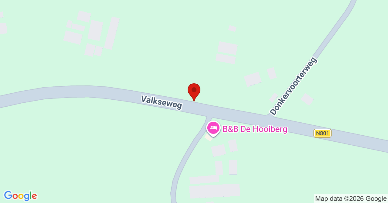 Kaart van het incident in Barneveld met de aanrijroutes van de gealarmeerde eenheden