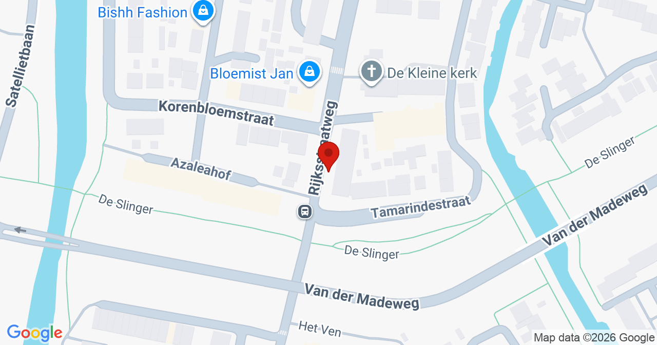 Kaart van het incident in Duivendrecht met de aanrijroutes van de gealarmeerde eenheden