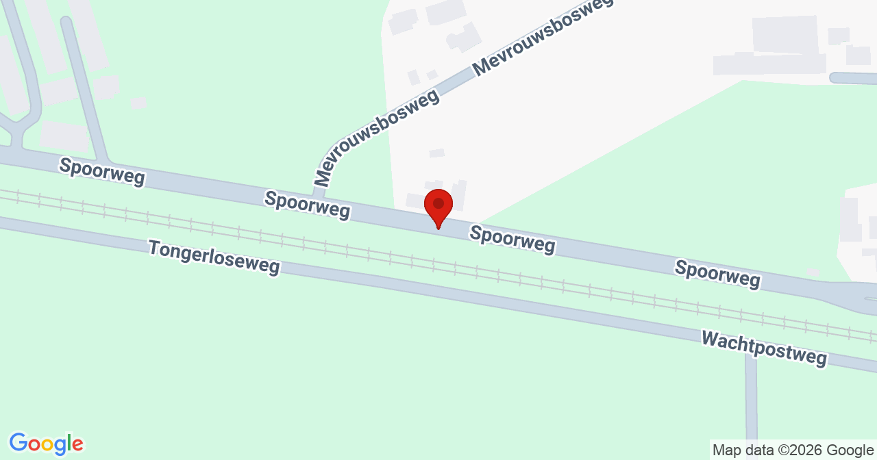 Kaart van het incident in Hegelsom met de aanrijroutes van de gealarmeerde eenheden