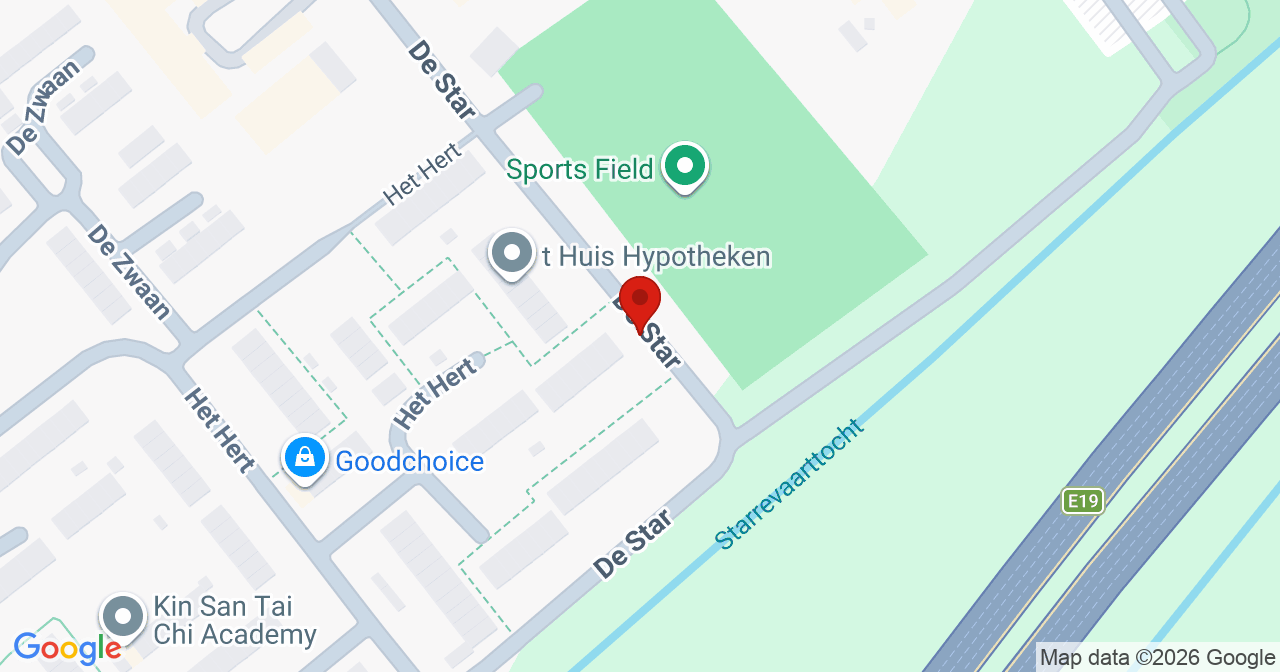 Kaart van het incident in Leidschendam met de aanrijroutes van de gealarmeerde eenheden