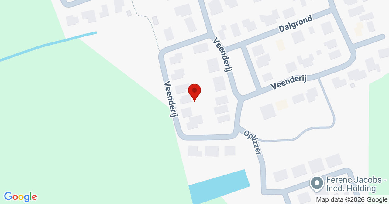 Kaart van het incident in Surhuisterveen met de aanrijroutes van de gealarmeerde eenheden