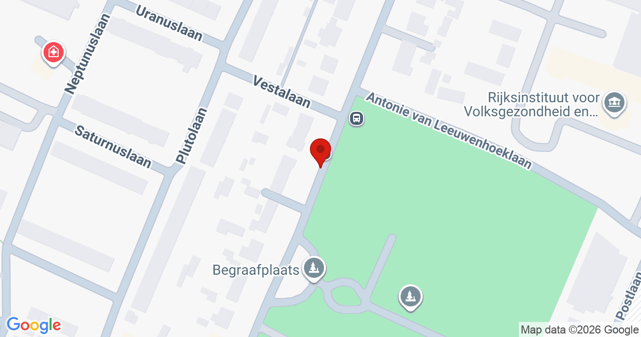 Kaart van het incident in De Bilt met de aanrijroutes van de gealarmeerde eenheden