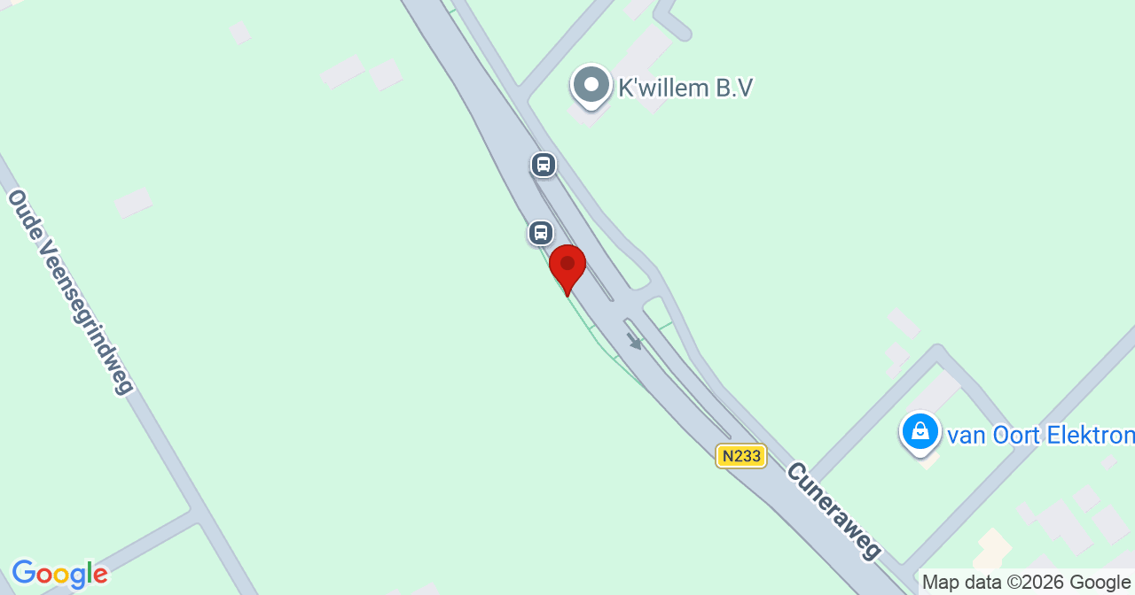 Kaart van het incident in Rhenen met de aanrijroutes van de gealarmeerde eenheden