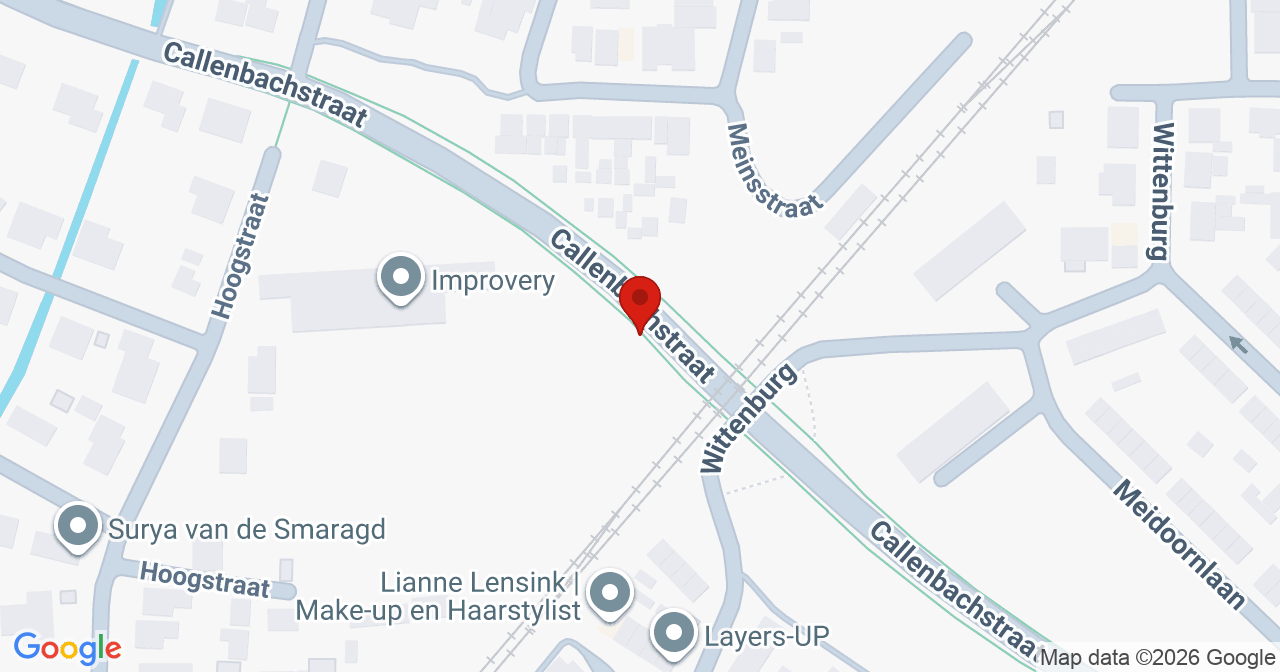 Kaart van het incident in Nijkerk met de aanrijroutes van de gealarmeerde eenheden