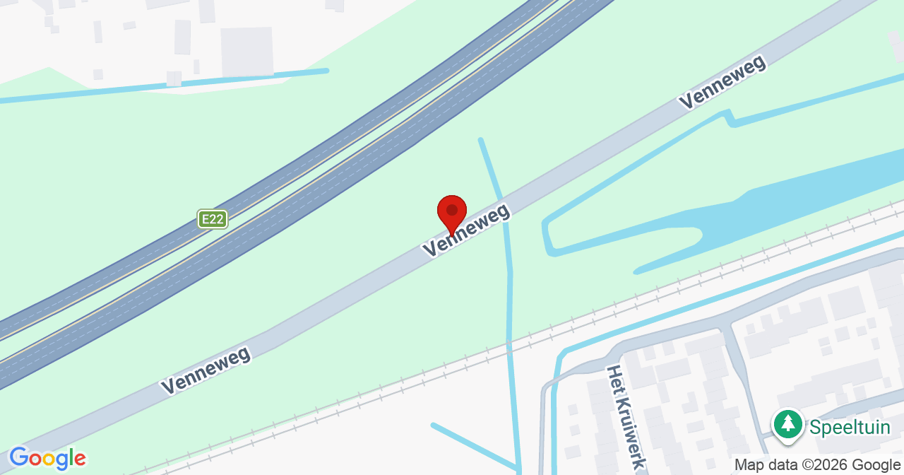 Kaart van het incident in Hoorn NH met de aanrijroutes van de gealarmeerde eenheden