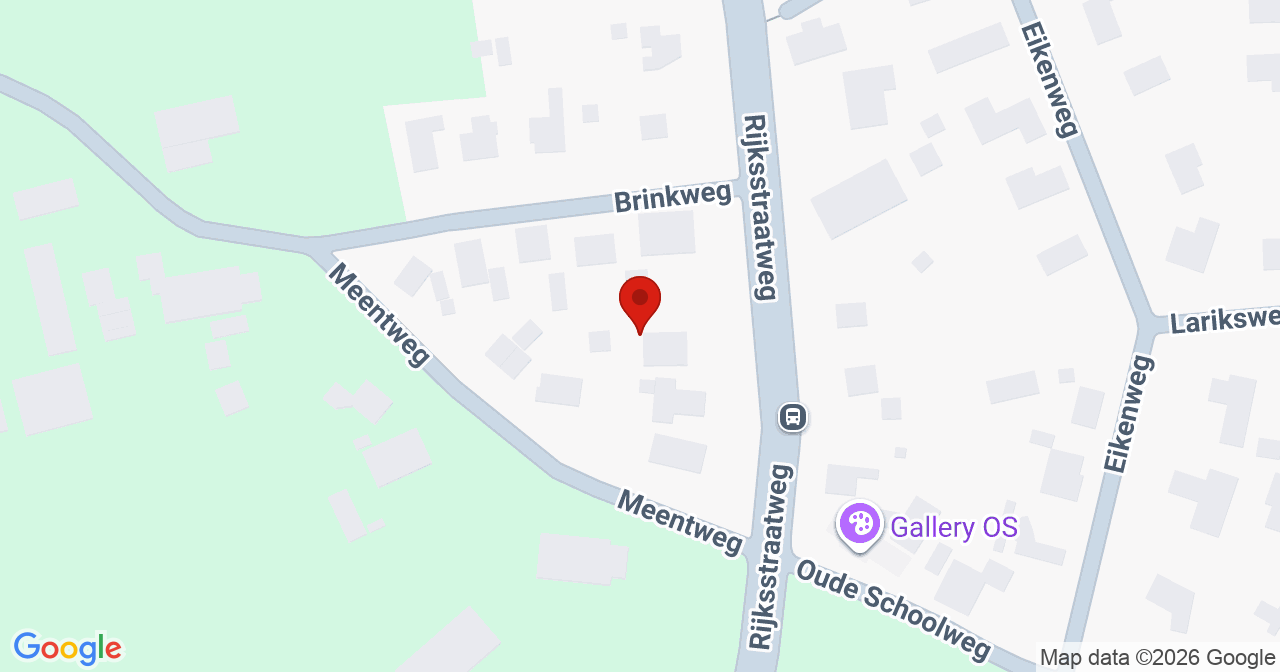 Kaart van het incident in Glimmen met de aanrijroutes van de gealarmeerde eenheden