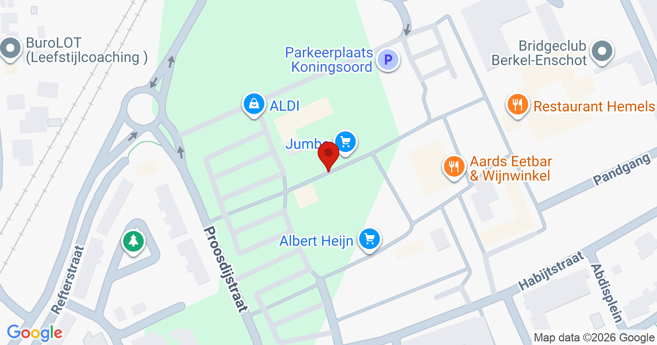 Kaart van het incident in Berkel-Enschot met de aanrijroutes van de gealarmeerde eenheden