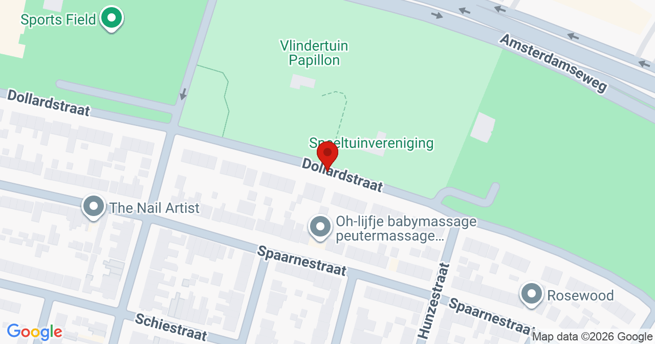Kaart van het incident in Amersfoort met de aanrijroutes van de gealarmeerde eenheden