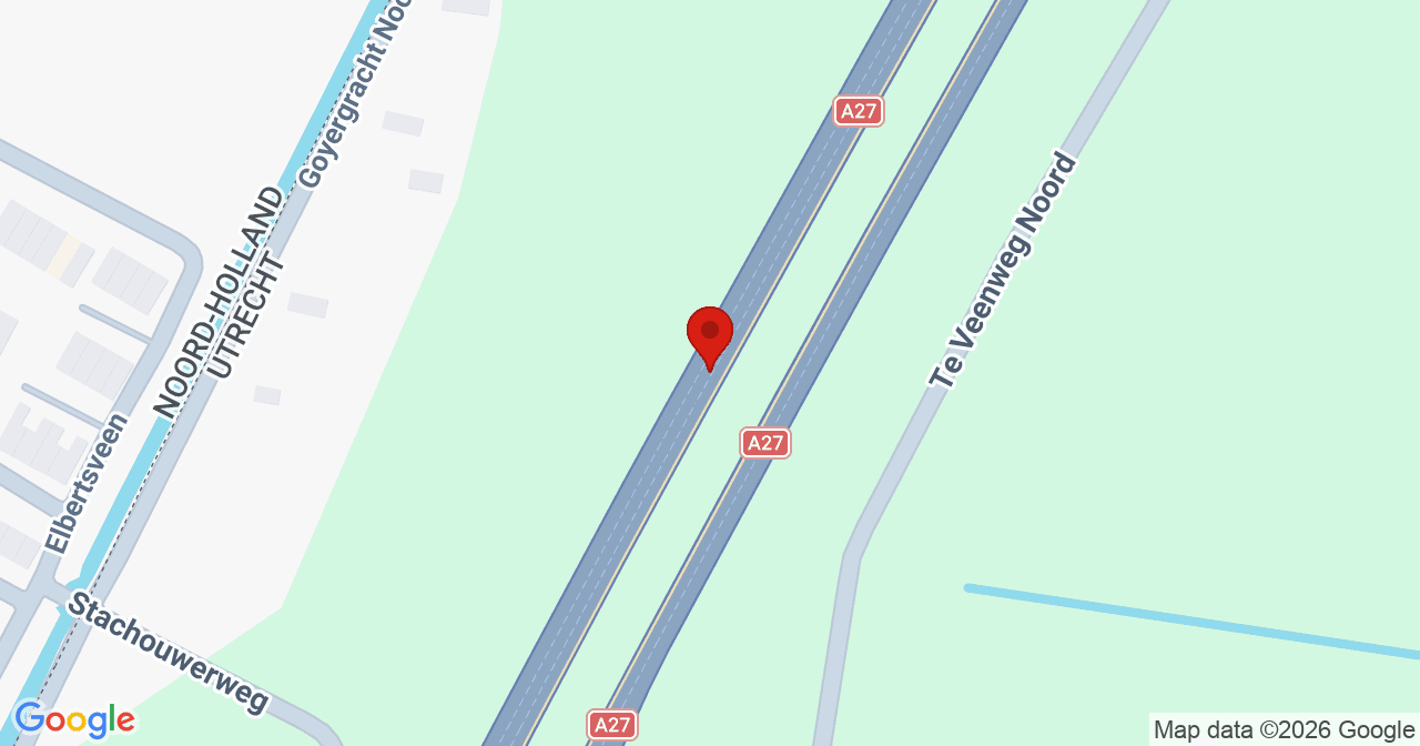 Kaart van het incident in Eemnes met de aanrijroutes van de gealarmeerde eenheden