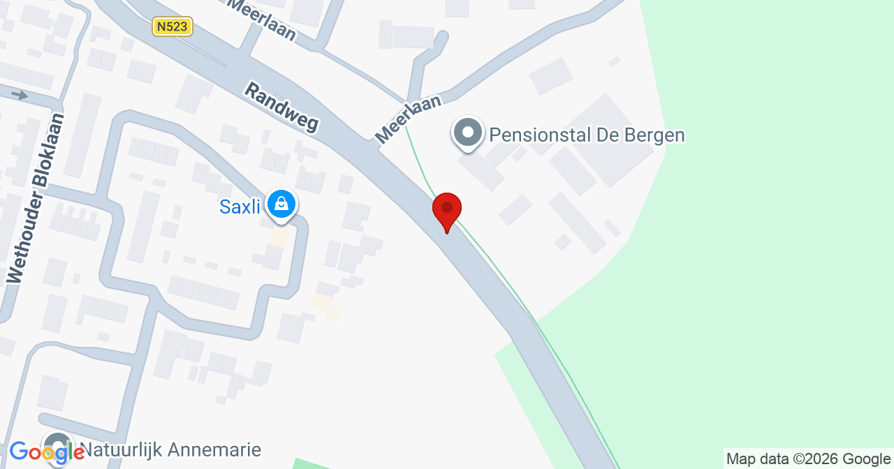 Kaart van het incident in Nederhorst den Berg met de aanrijroutes van de gealarmeerde eenheden