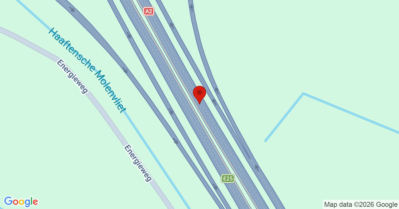 Kaart van het incident in Waardenburg met de aanrijroutes van de gealarmeerde eenheden