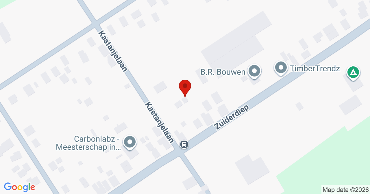 Kaart van het incident in Nieuw-Buinen met de aanrijroutes van de gealarmeerde eenheden