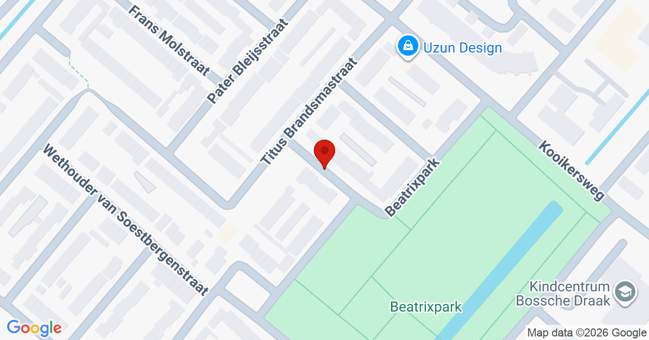 Kaart van het incident in 's-Hertogenbosch met de aanrijroutes van de gealarmeerde eenheden