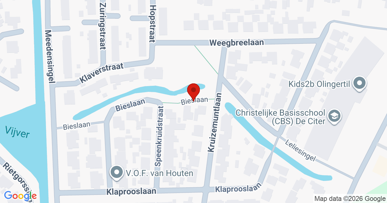 Kaart van het incident in Appingedam met de aanrijroutes van de gealarmeerde eenheden