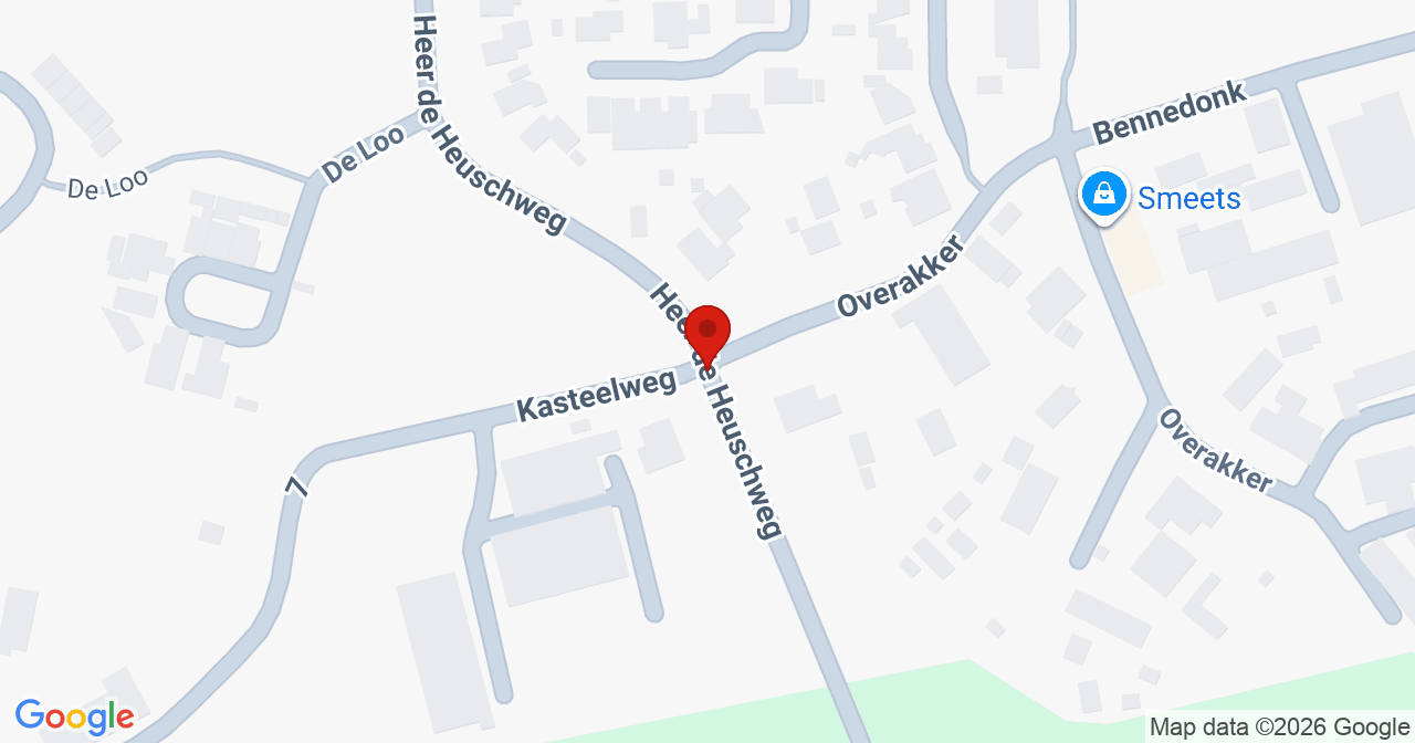 Kaart van het incident in Mierlo met de aanrijroutes van de gealarmeerde eenheden