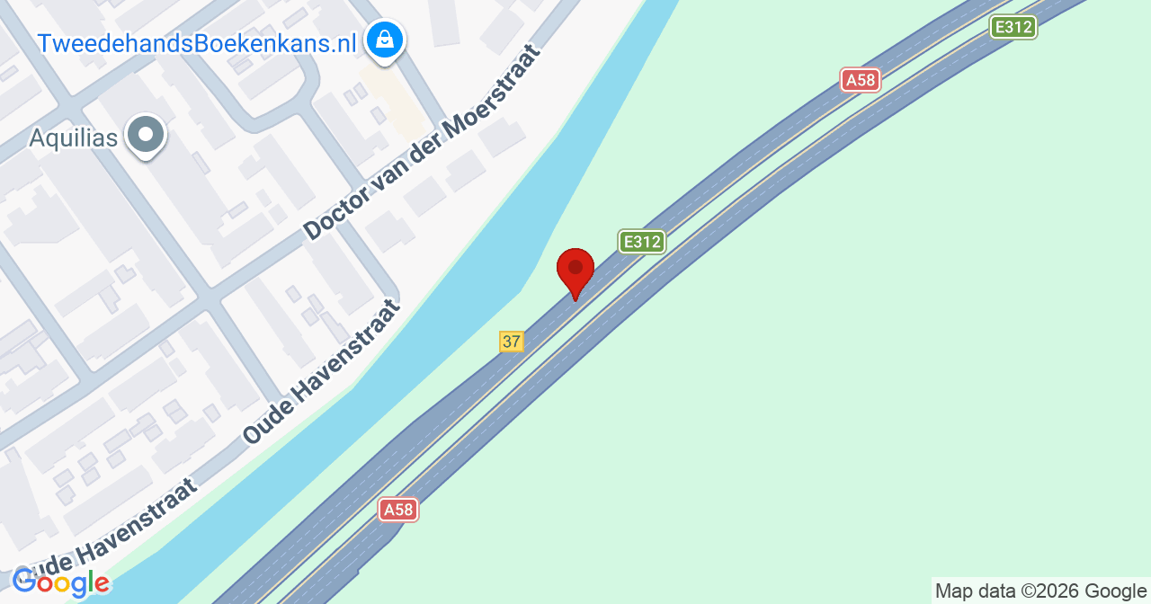 Kaart van het incident in Arnemuiden met de aanrijroutes van de gealarmeerde eenheden