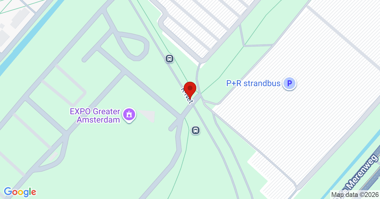 Kaart van het incident in Vijfhuizen met de aanrijroutes van de gealarmeerde eenheden