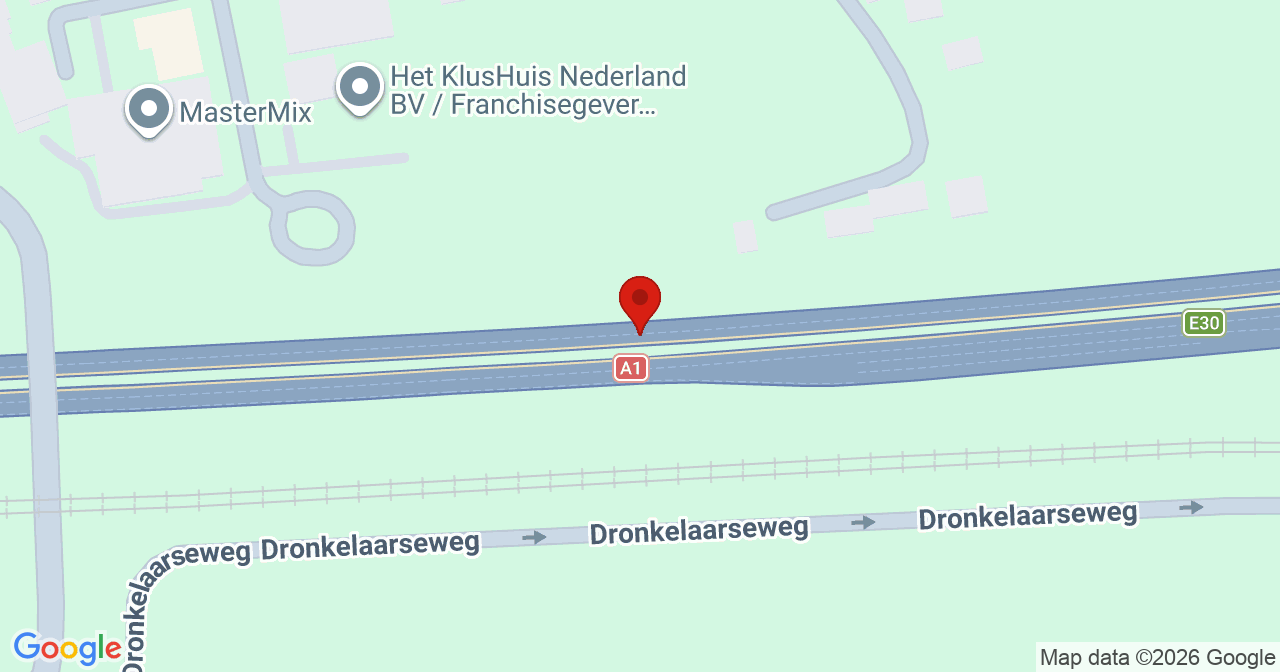 Kaart van het incident in Terschuur met de aanrijroutes van de gealarmeerde eenheden