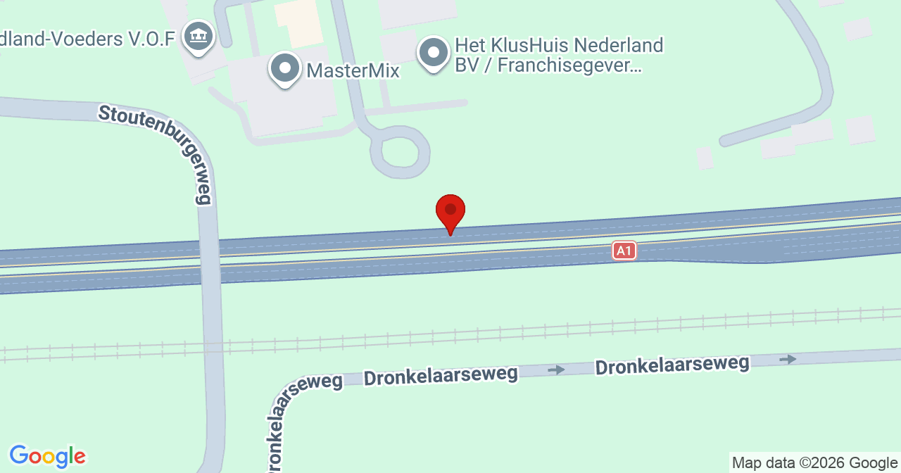 Kaart van het incident in Terschuur met de aanrijroutes van de gealarmeerde eenheden