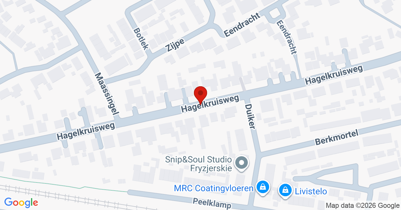 Kaart van het incident in Deurne met de aanrijroutes van de gealarmeerde eenheden