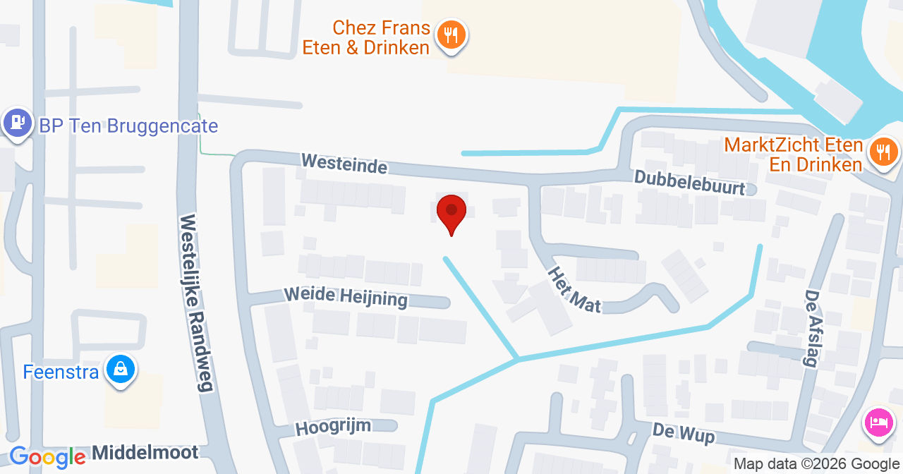 Kaart van het incident in Broek op Langedijk met de aanrijroutes van de gealarmeerde eenheden