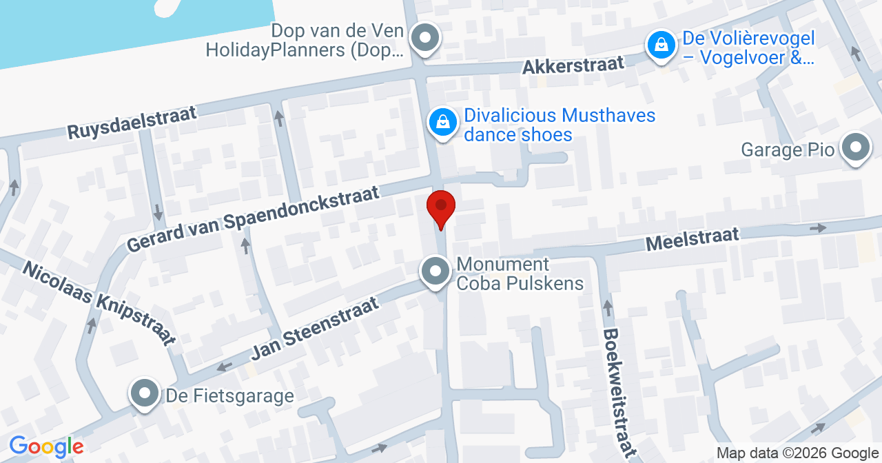 Kaart van het incident in Tilburg met de aanrijroutes van de gealarmeerde eenheden