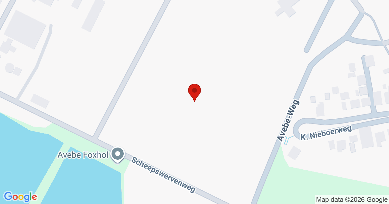 Kaart van het incident in Foxhol met de aanrijroutes van de gealarmeerde eenheden